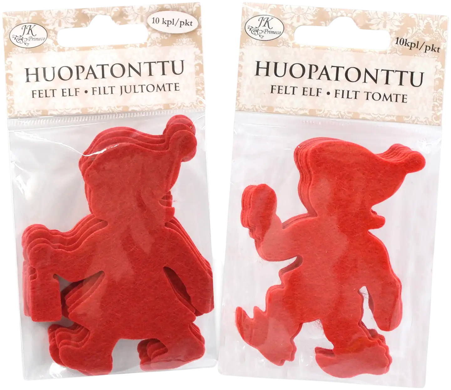 J.K. Primeco Huopatonttu punainen 10 kpl - 1