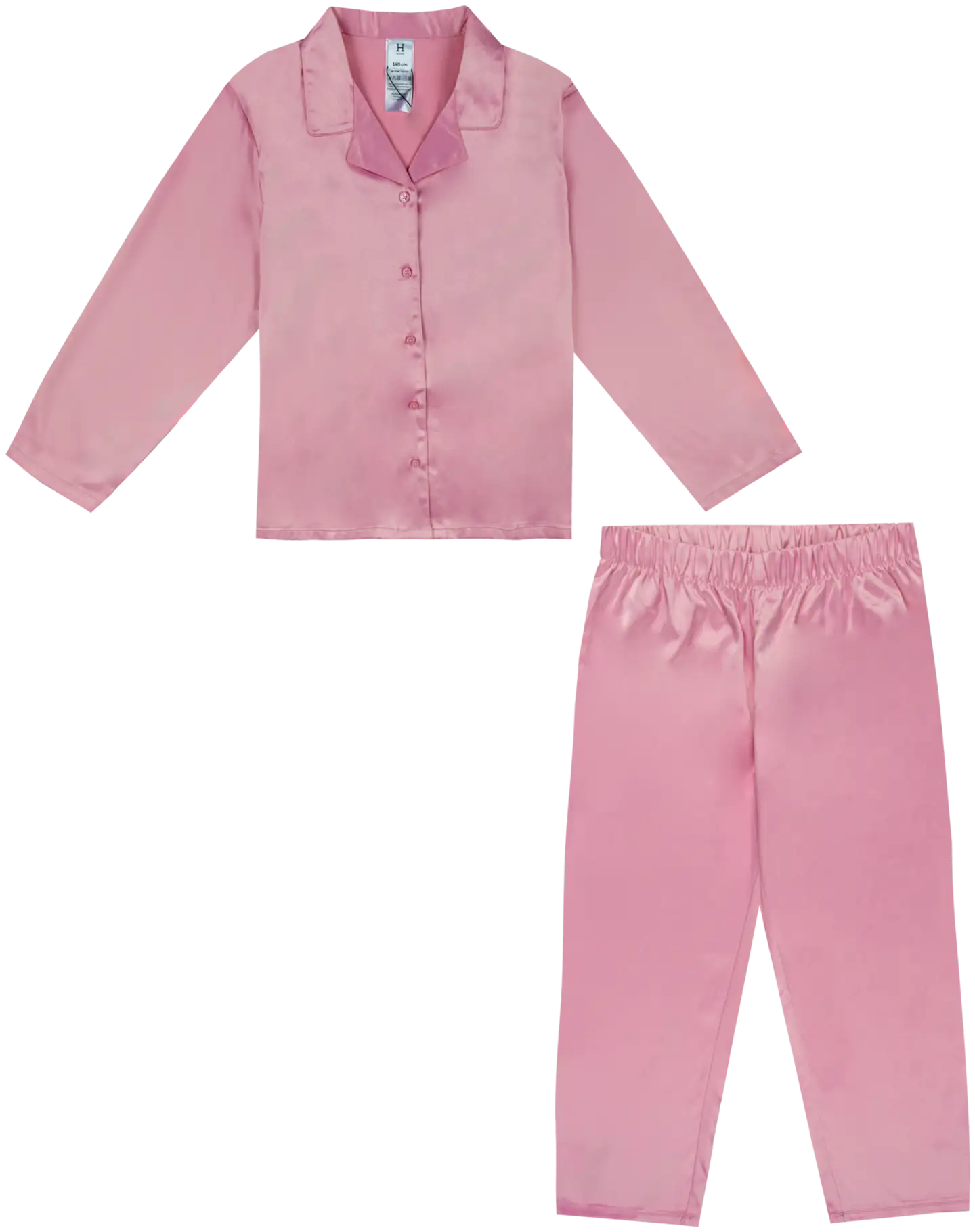 House lasten satiinipyjama 232H382518 - Light Pink - 1