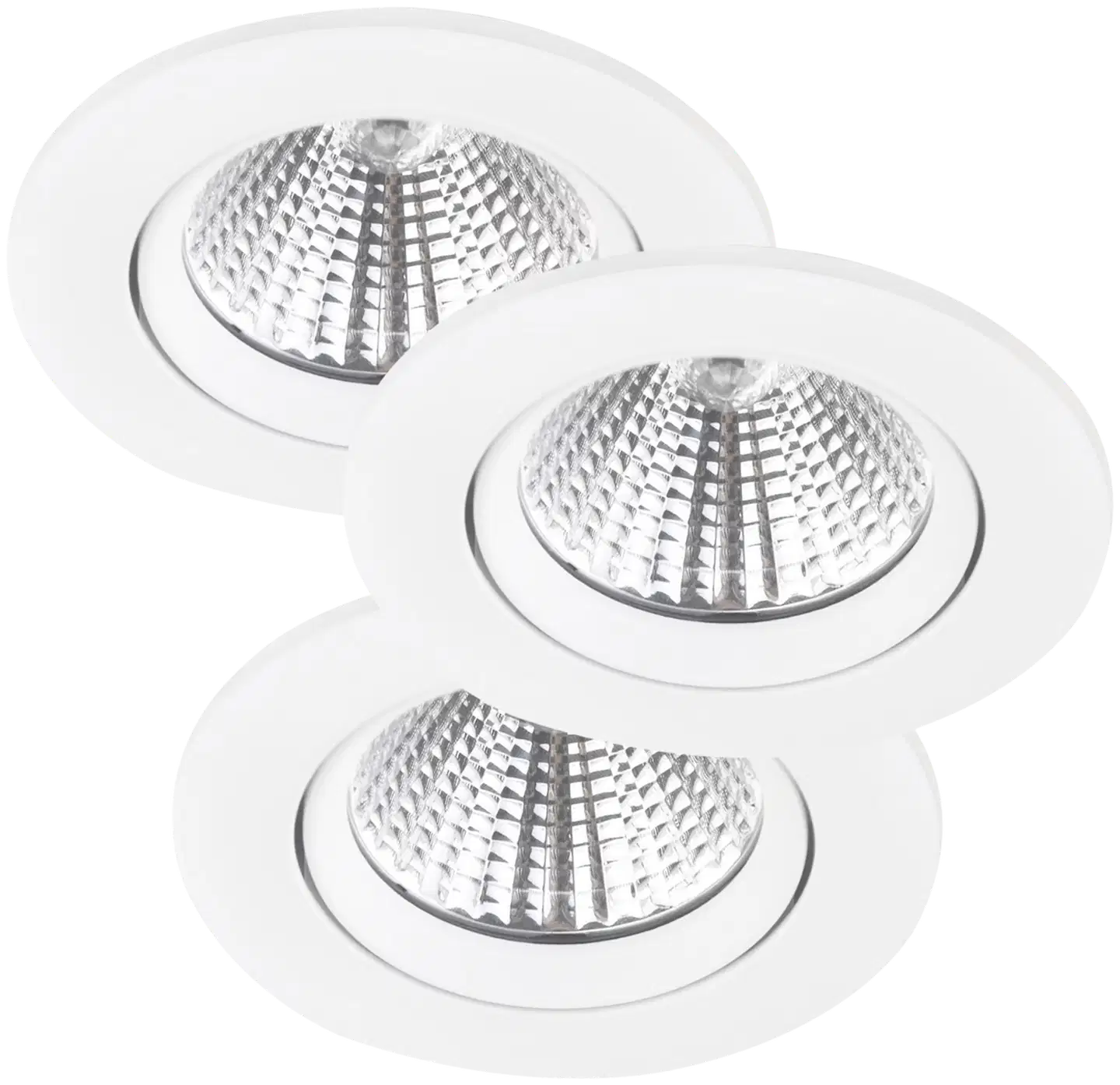 Nordlux LED-alasvalo Fremont IP23 2700K valkoinen 3kpl - 1