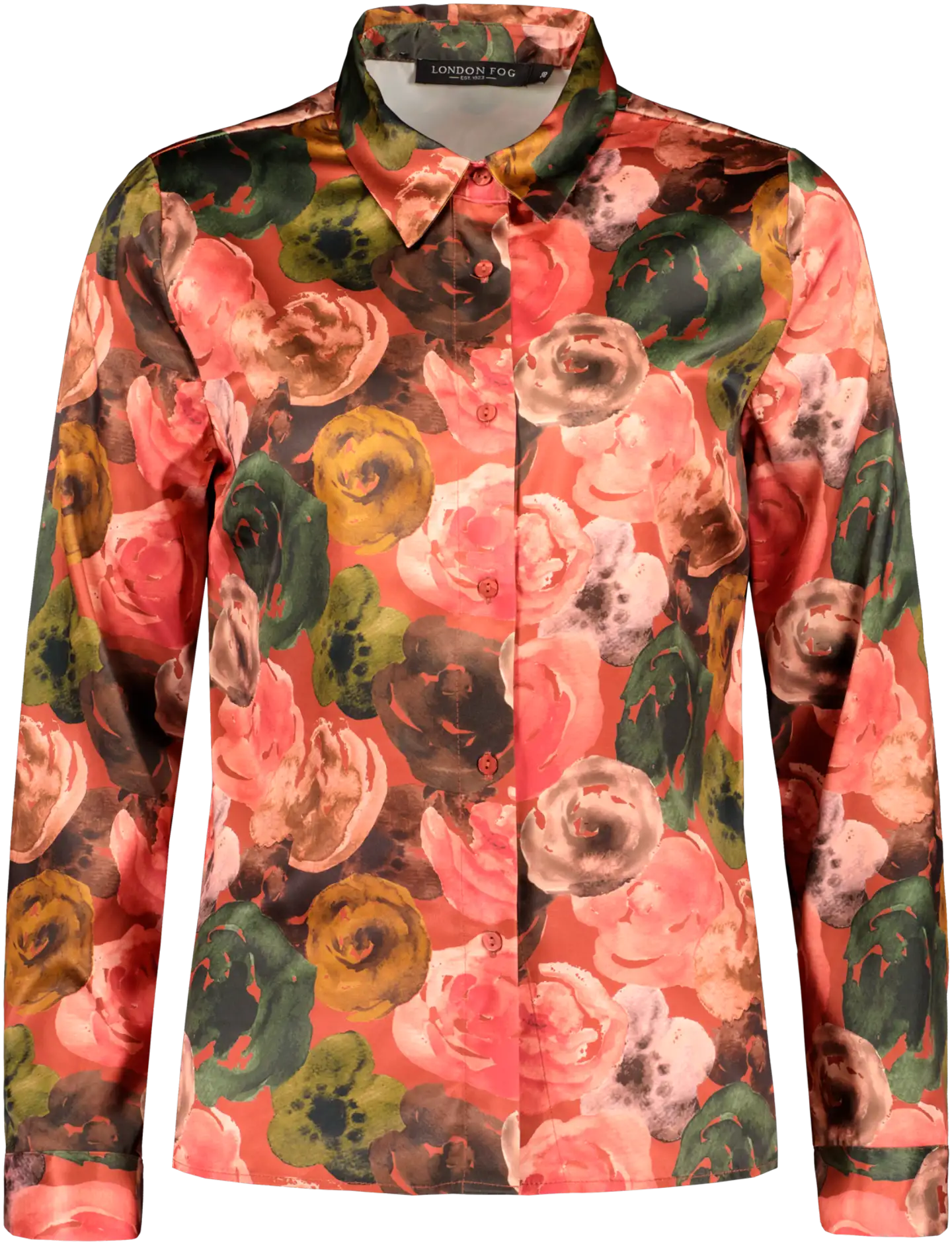 London Fog naisten kangaspusero 228L292504 - multicolor aop - 1