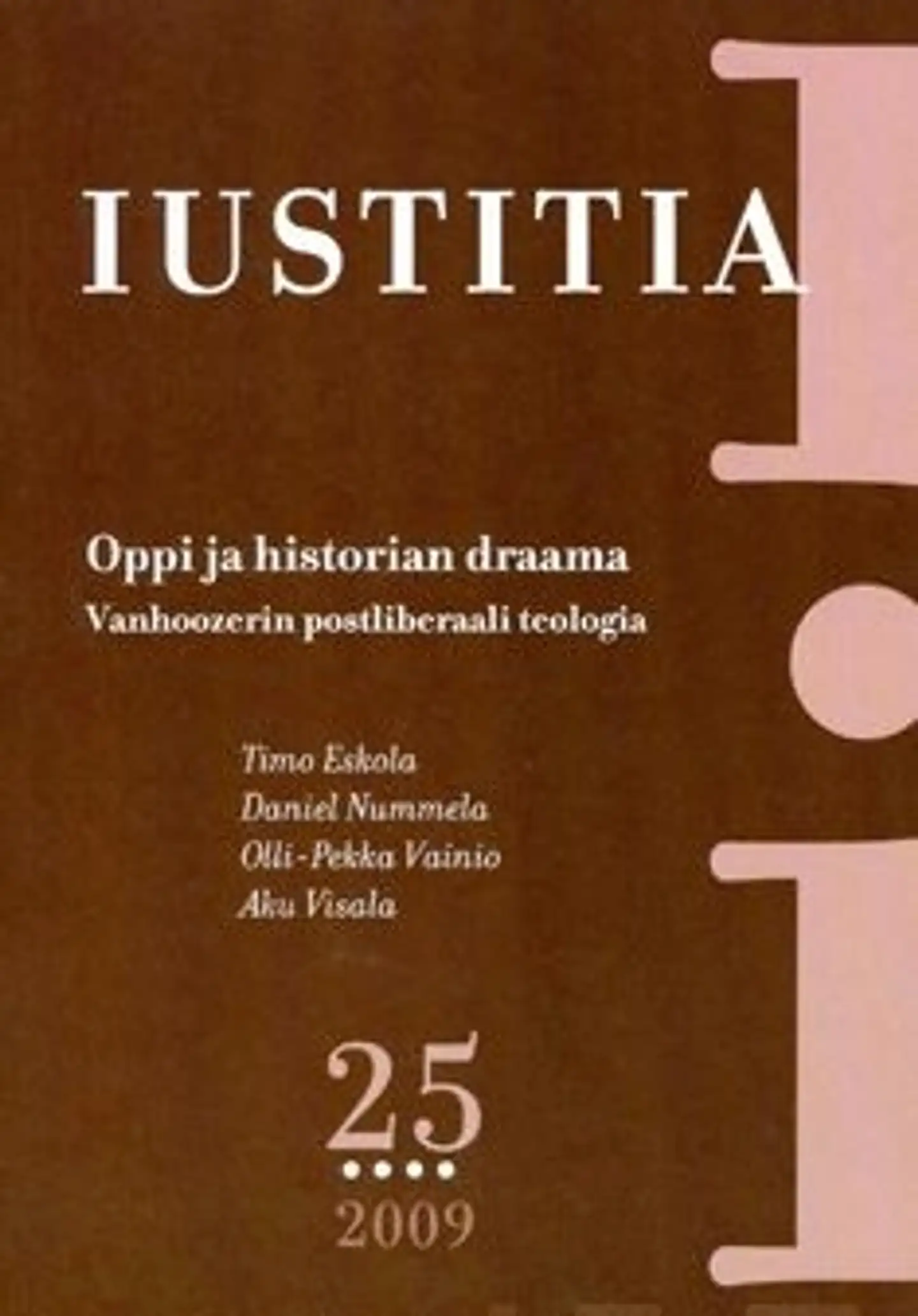 Oppi ja historian draama - Vanhoozerin postliberaali teologia