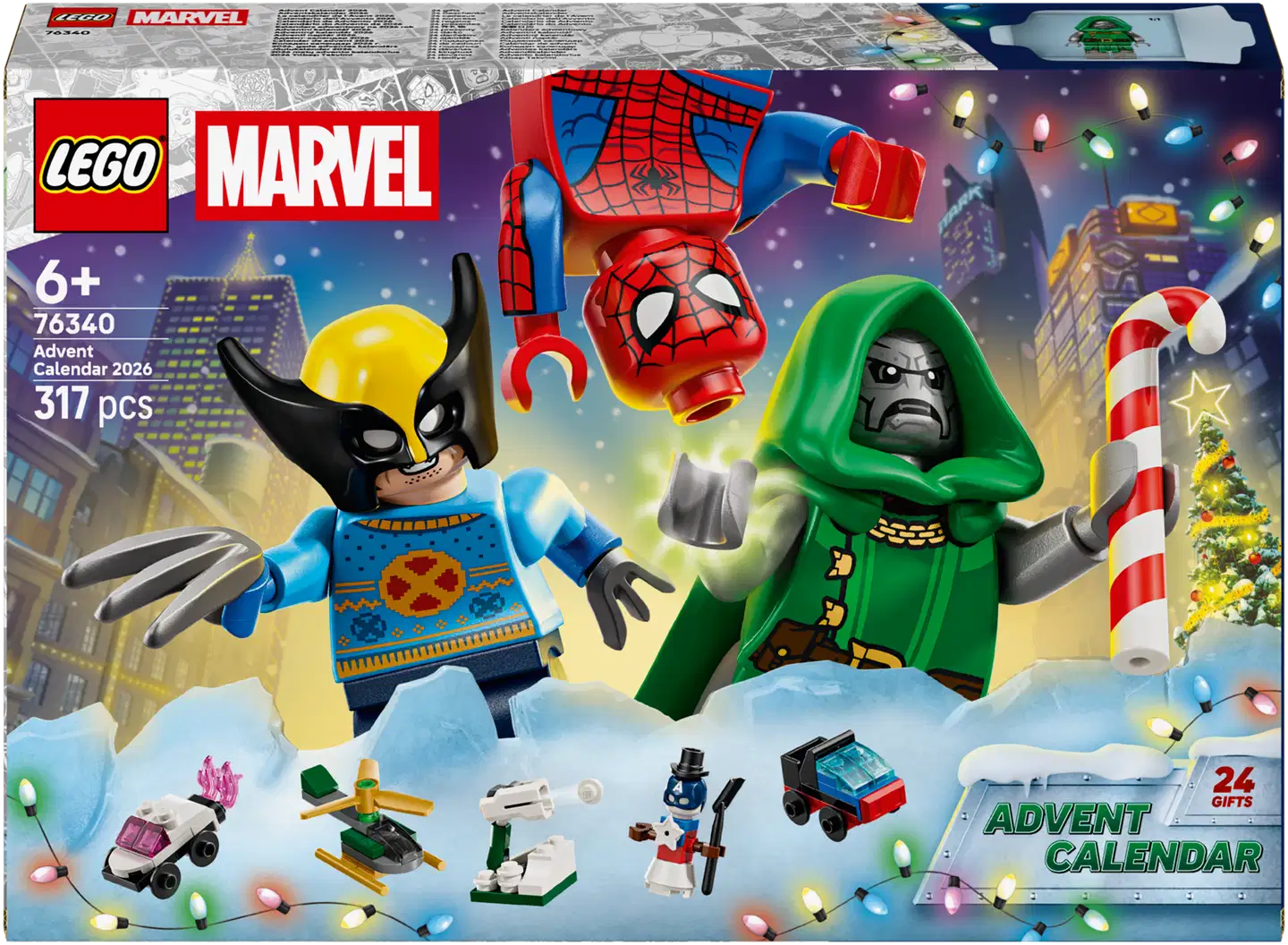 LEGO® Super Heroes Marvel 76340 Super Heroes Marvel Joulukal.2026 - 3