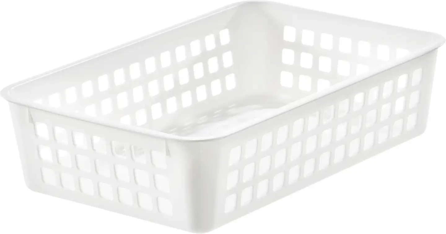 Orthex SmartStore Basket 2 Recycled säilytyskori valkoinen