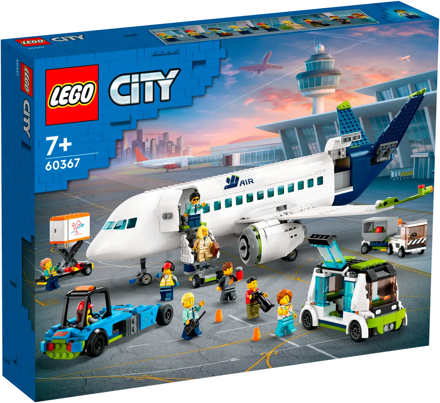 LEGO City Exploration 60367 Matkustajalentokone - 1