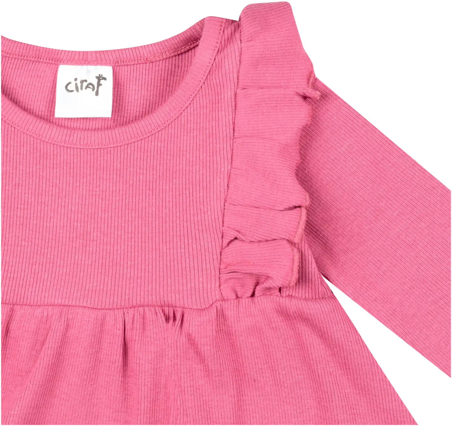 Ciraf vauvojen frillamekko 250B253355 - red violet - 3