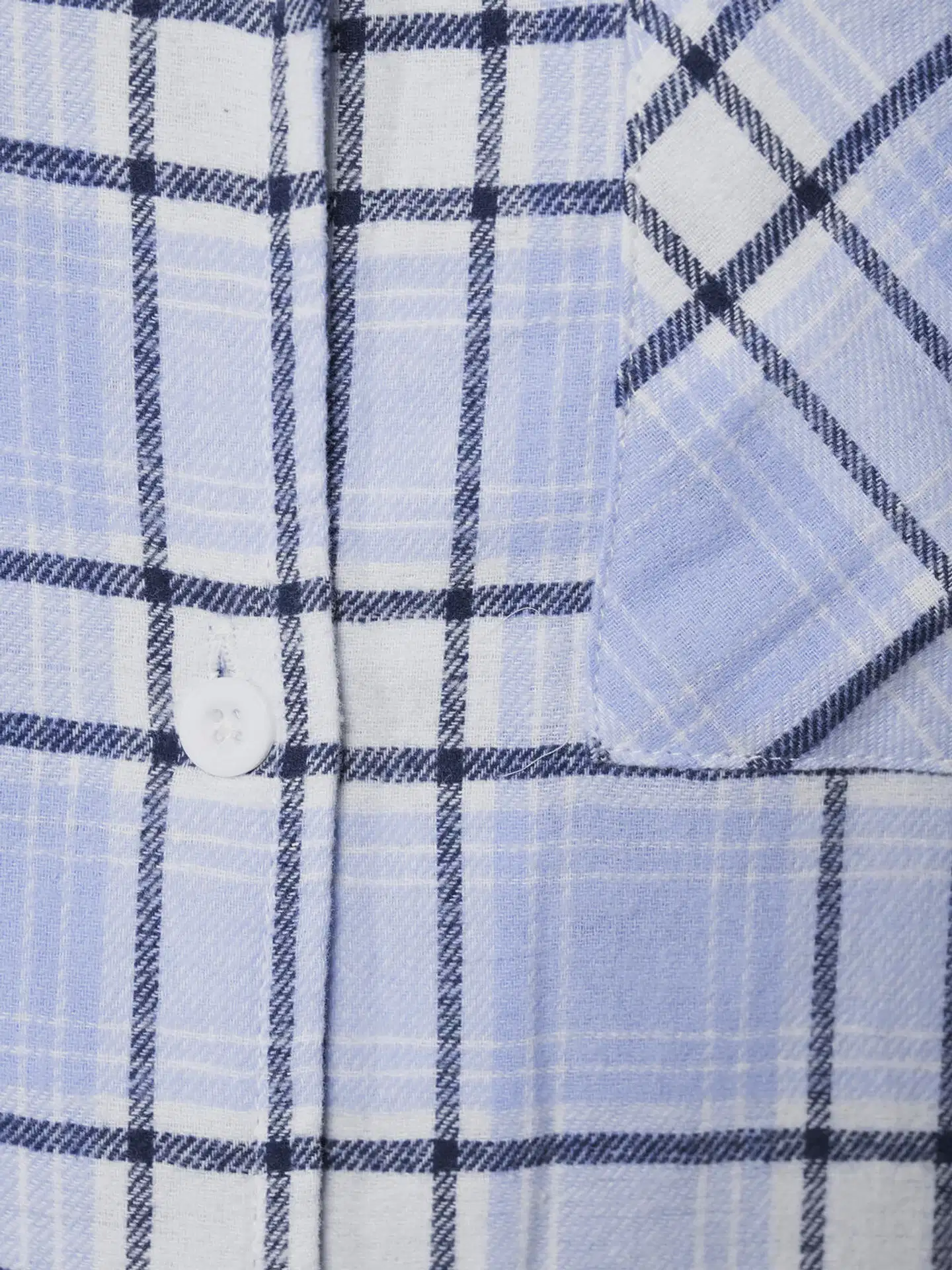 Actuelle naisten flanelliyöpaita 212A382619 - Blue check - 5
