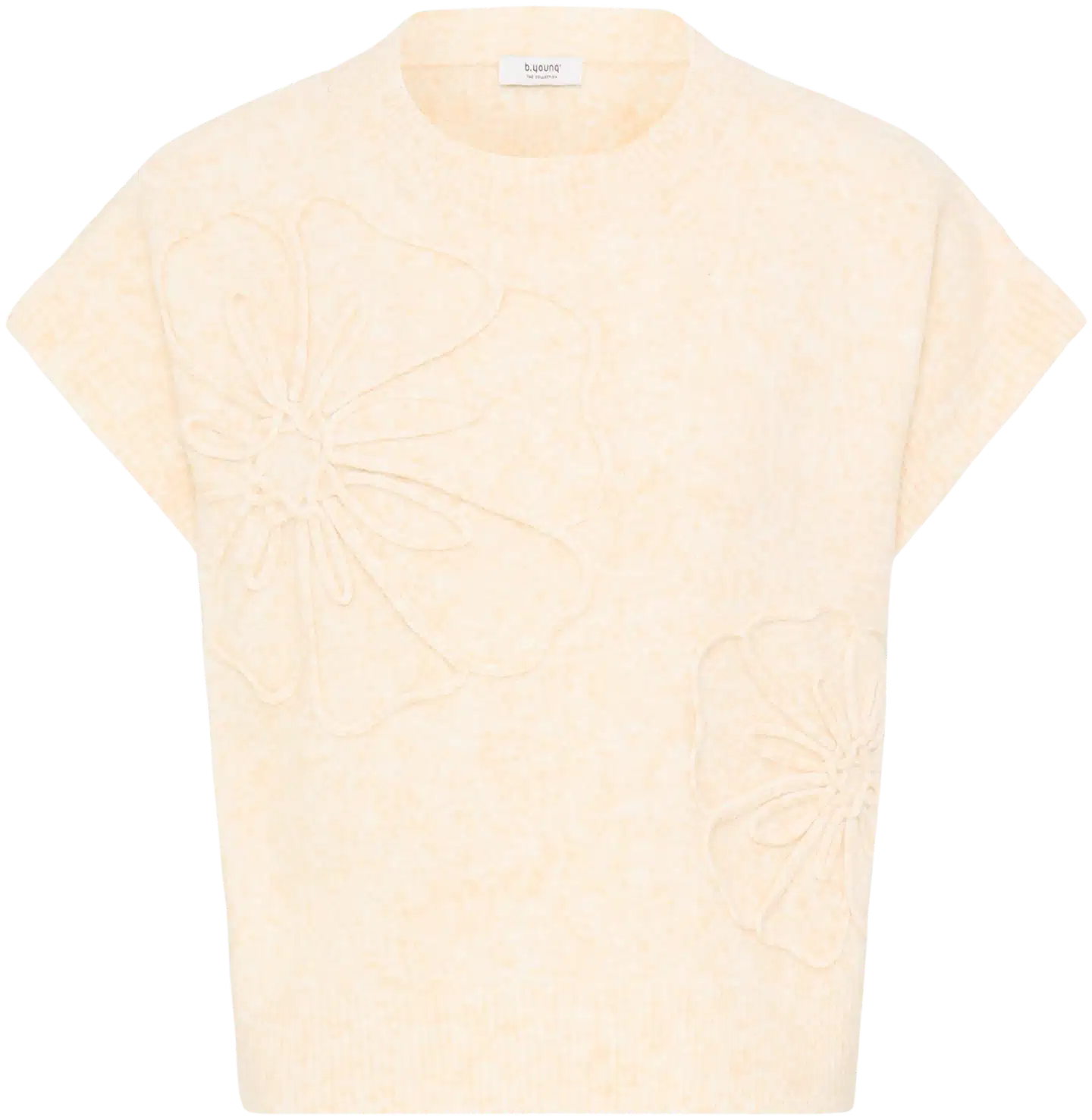 B.young naisten neuleliivi Byomea - Birch Melange - 1