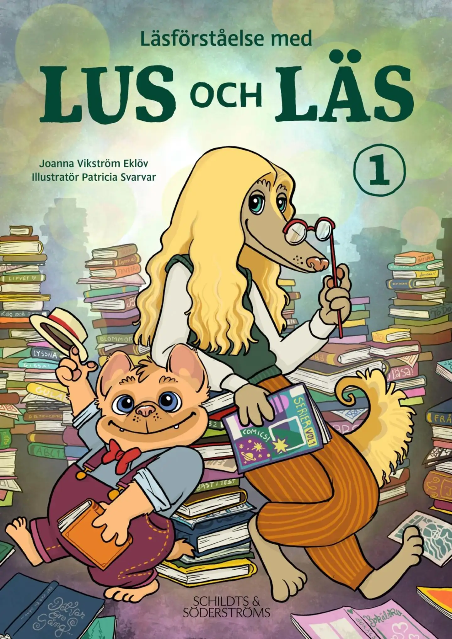 Vikström Eklöv, Läsförståelse med Lus och Läs 1 Text- och arbetsbok