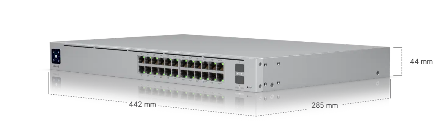 Ubiquiti 24-porttinen gigabit PoE -kytkin Layer 3 -ominaisuuksilla USW-PRO-24-POE - 8