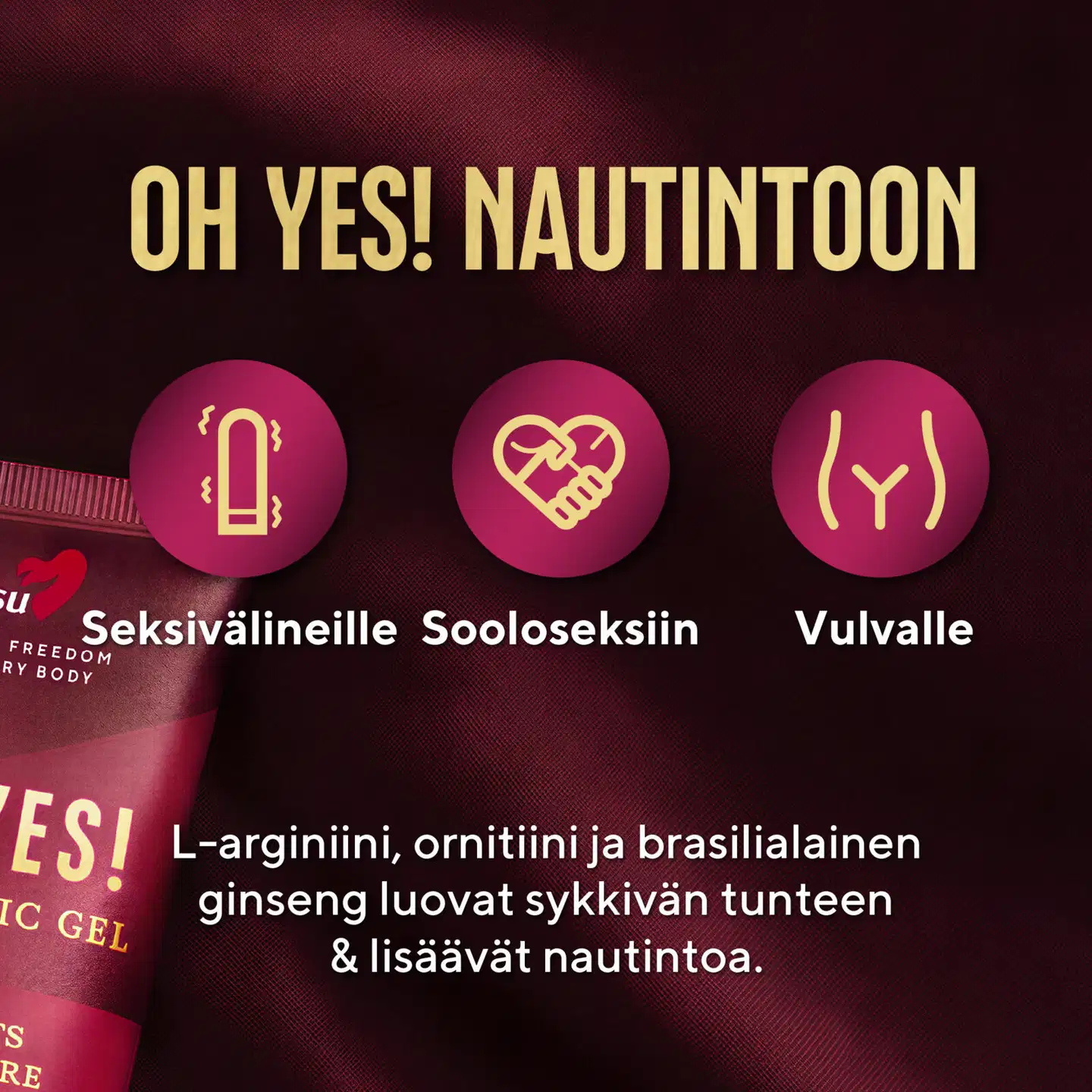 RFSU Oh Yes! Stimuloiva geeli 40ml - 2