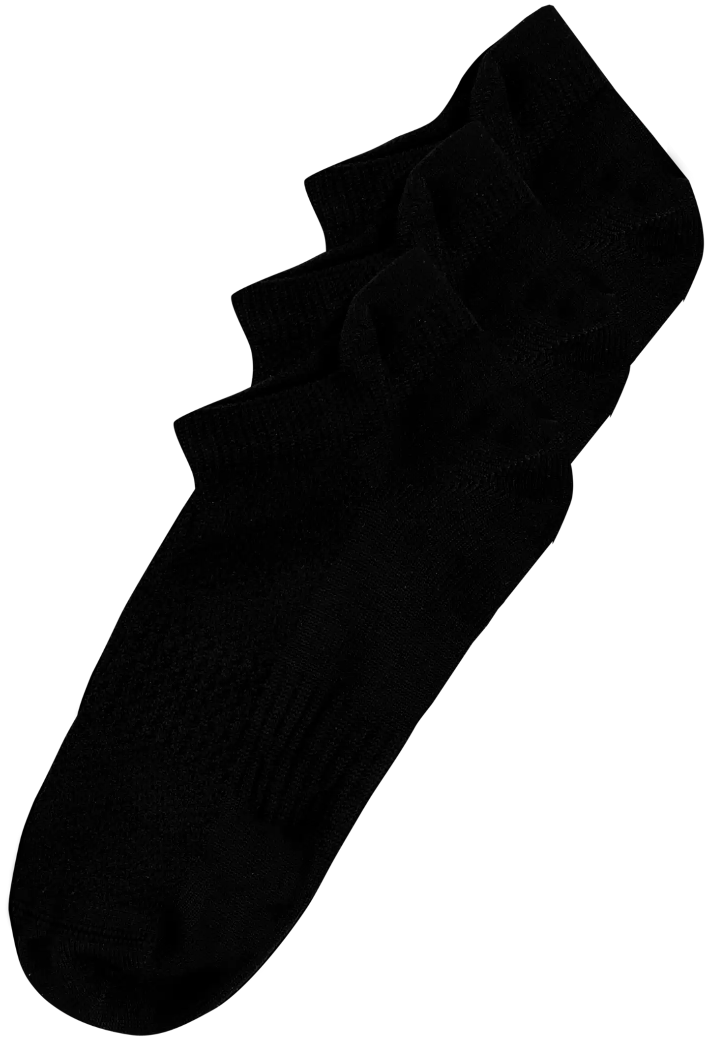 Danskin naisten treenisukat 545DNO2401 3-pack - BLACK - 1