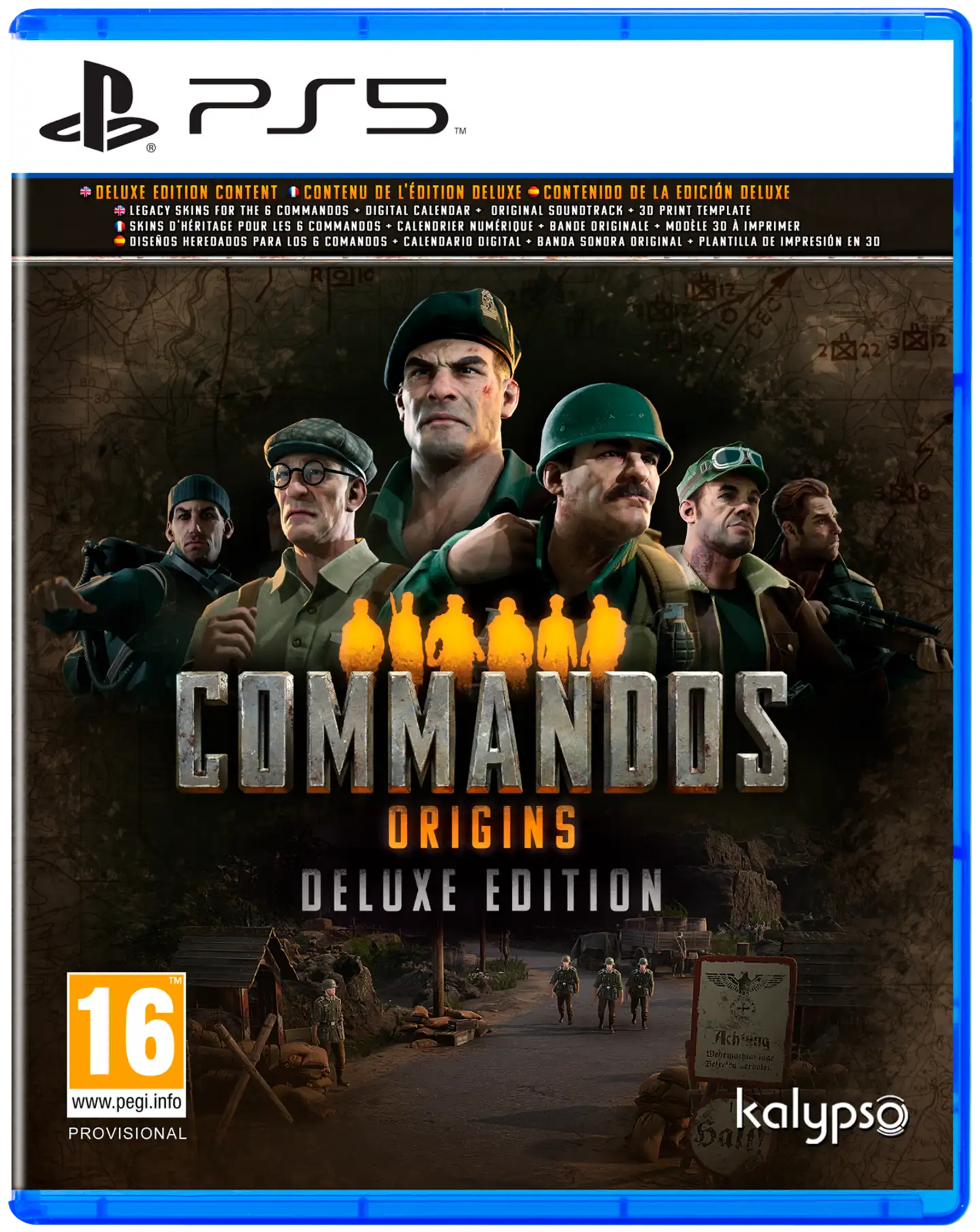 PS5 Commandos: Origins Deluxe edition - 1