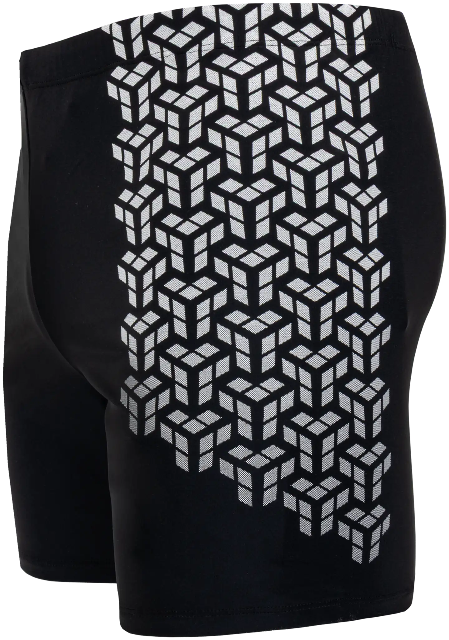House miesten uimabokserit Mid Jammer 215H012604 - Black with print - 2