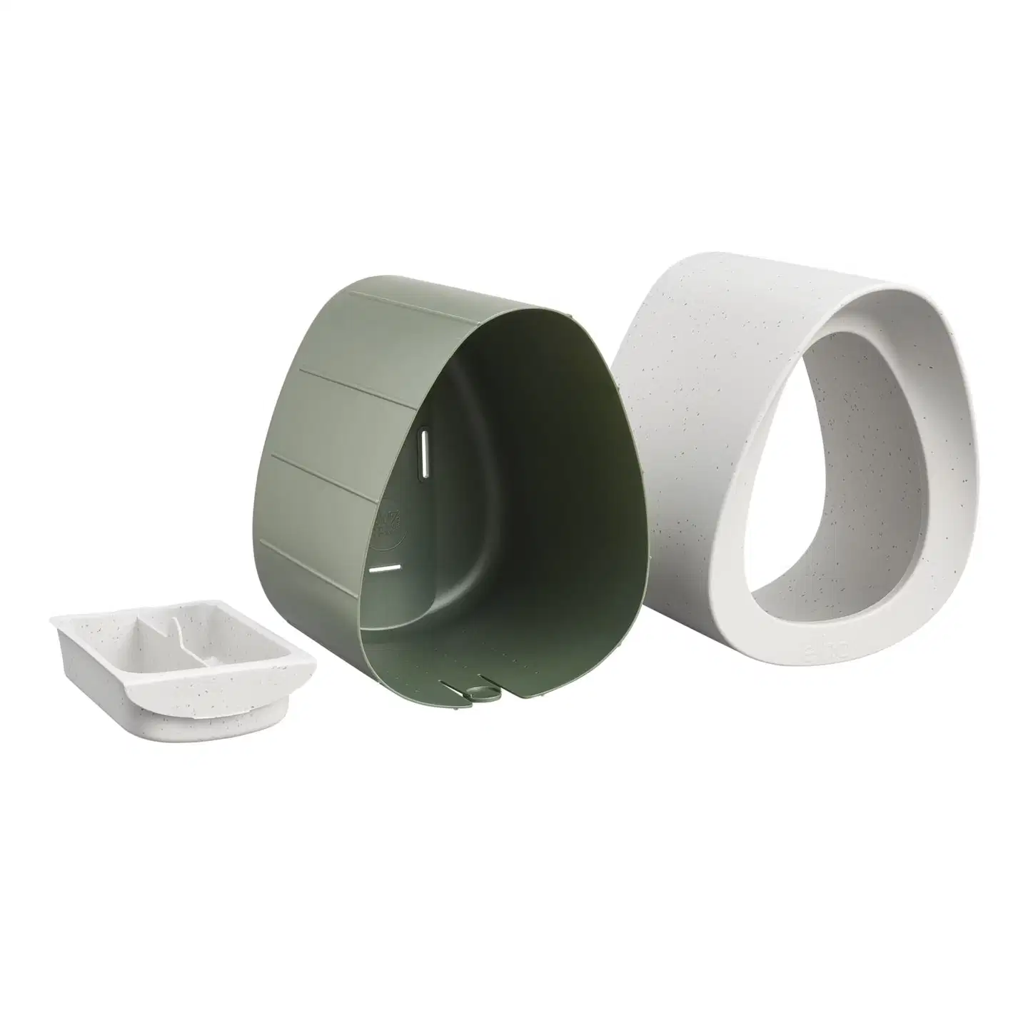 elho lintulauta essential 18cmx21cmx k23cm vaalea harmaa - 3