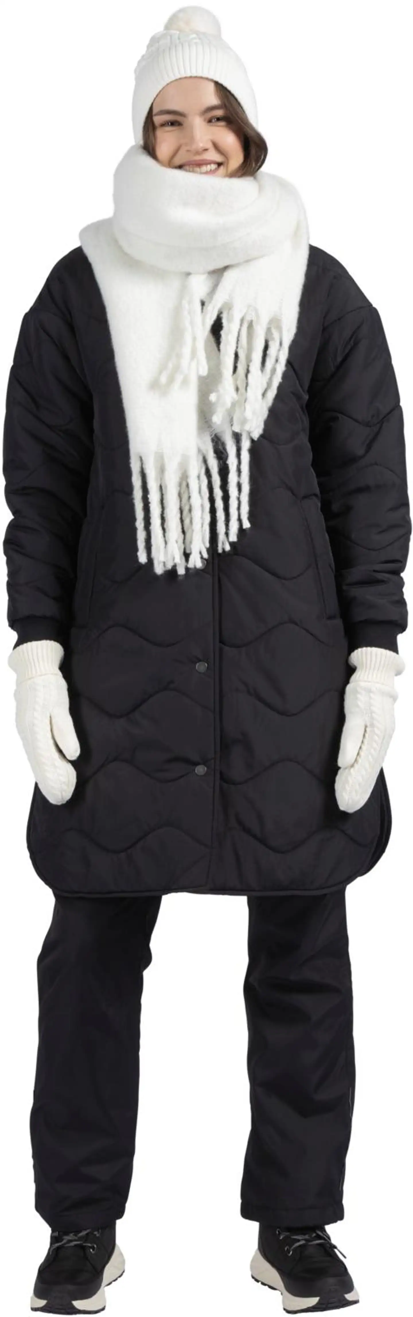 House naisten toppahousut 541H402510 - BLACK - 4