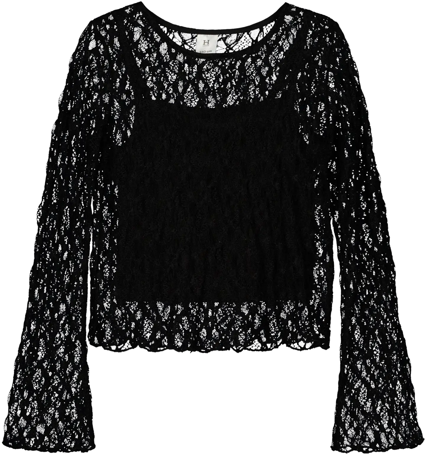 House nuorten pitsipaita 23TH412526 - BLACK