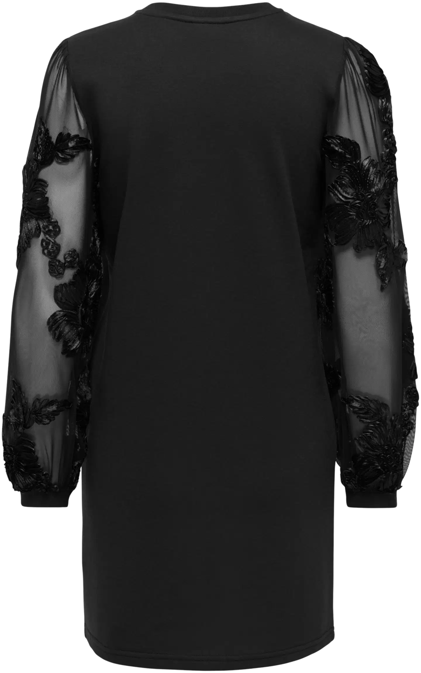 JDY naisten mekko Jdyfairview - Black CASA LACE SLEEVE - 2