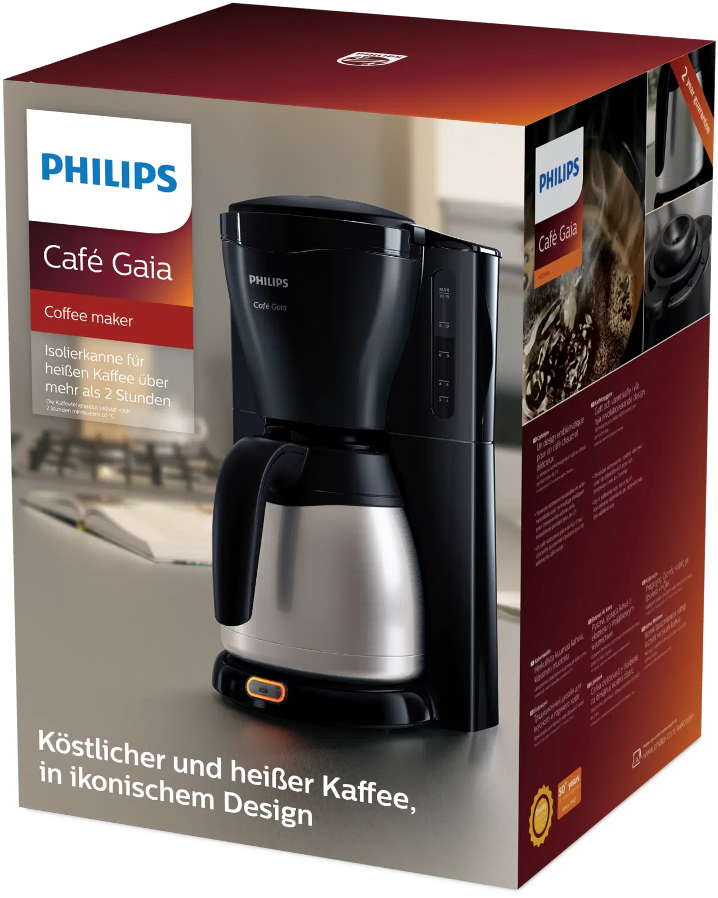 Philips Café Gaia HD7544/20 kahvinkeitin - 3