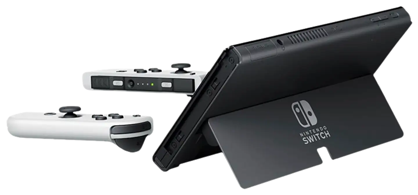 Nintendo Switch pelikonsoli OLED  White - 9