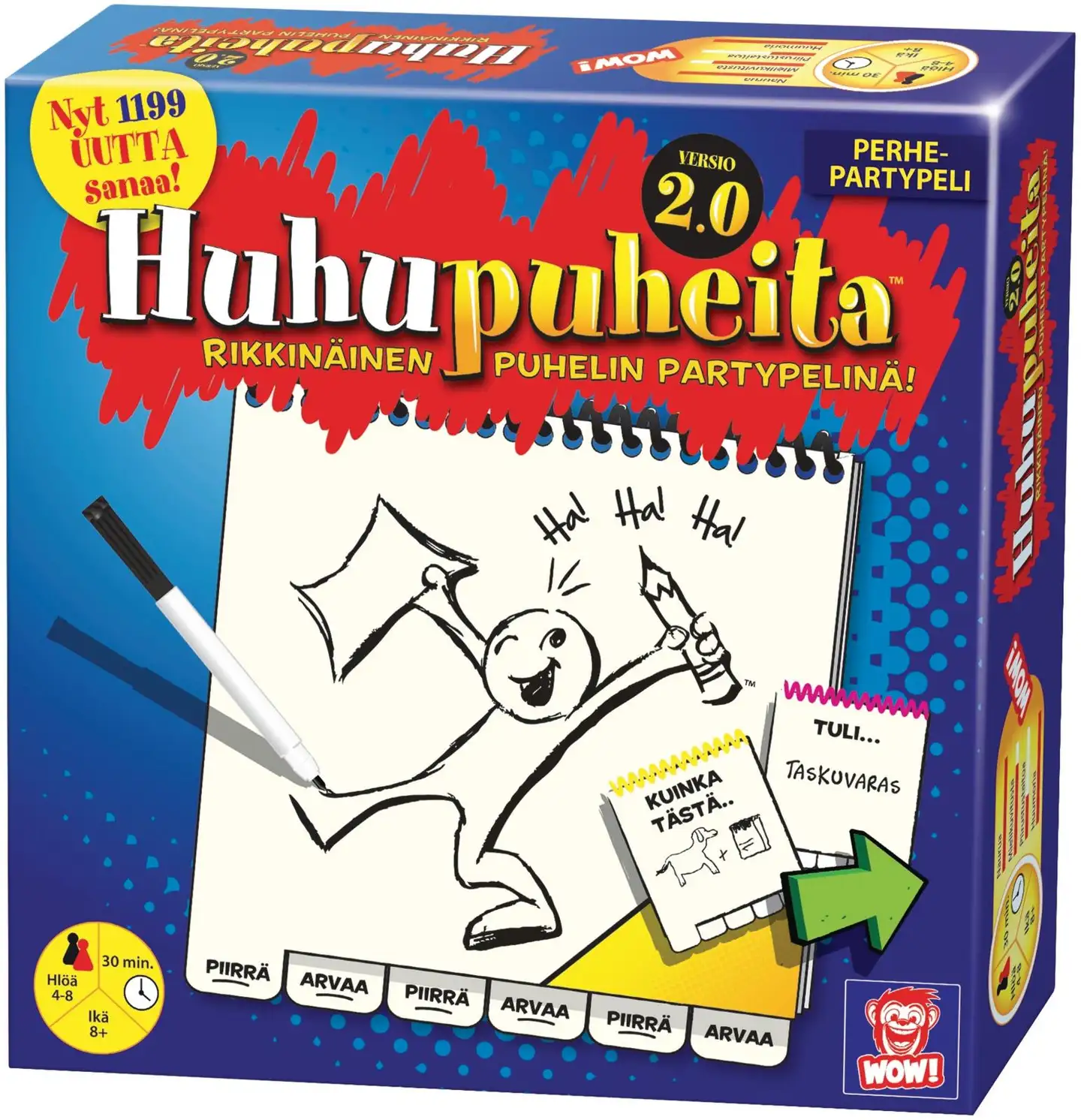 WOW Toys lautapeli Huhupuheita 2.0 8+ - 1