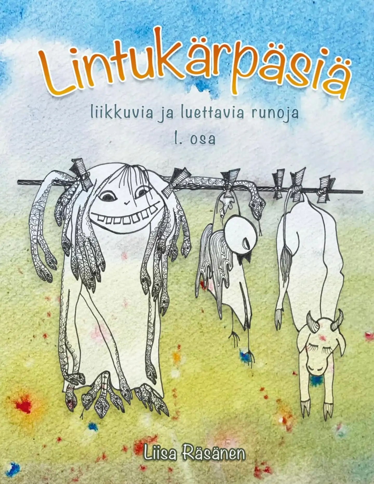 Räsänen, Lintukärpäsiä 1. osa - liikkuvia ja luettavia runoja