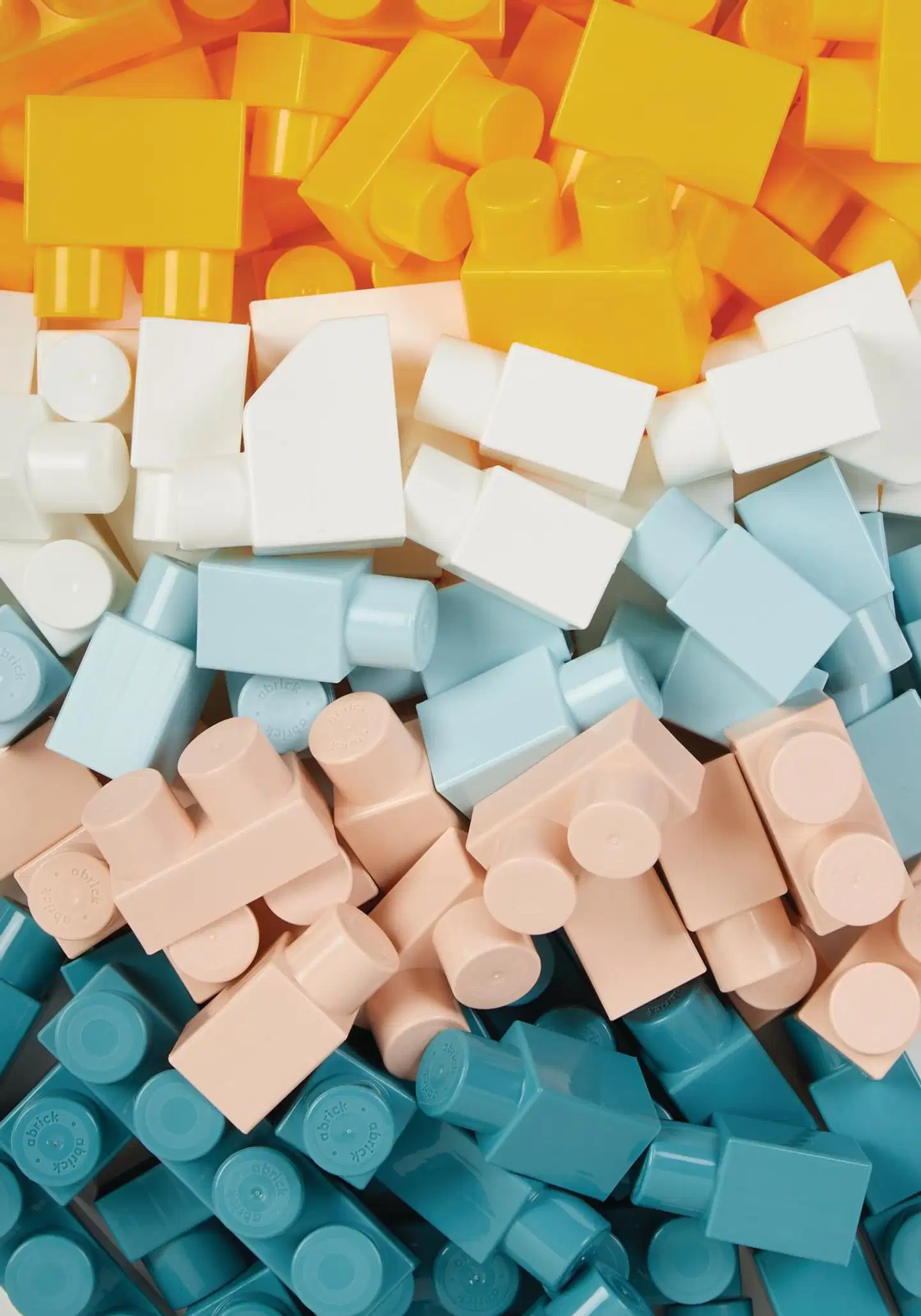 Ecoiffier - BB Abrick - Rakentelupalikat, 50 kpl pakkaus - 2