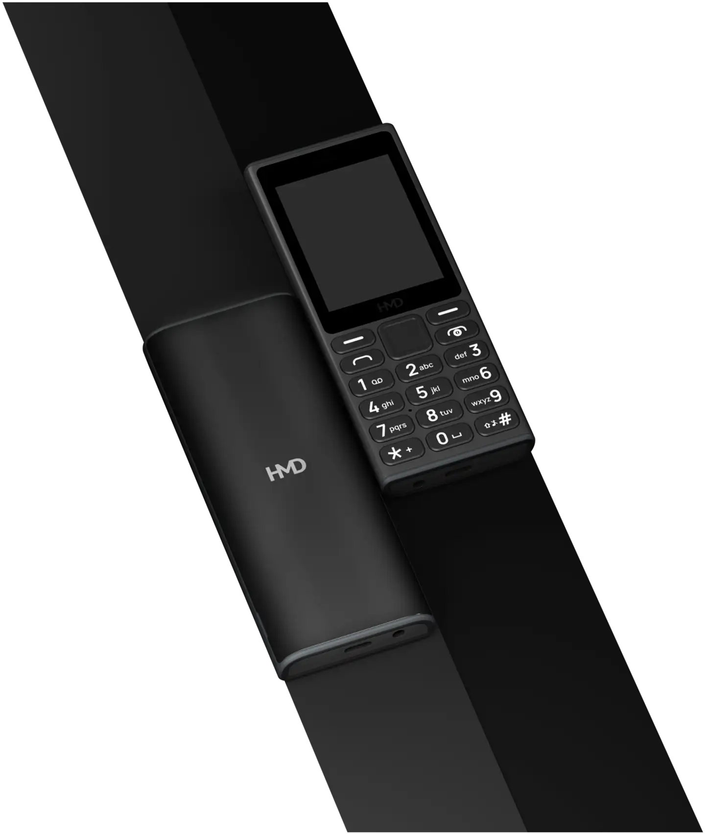 HMD Peruspuhelin 105 4G musta - 7