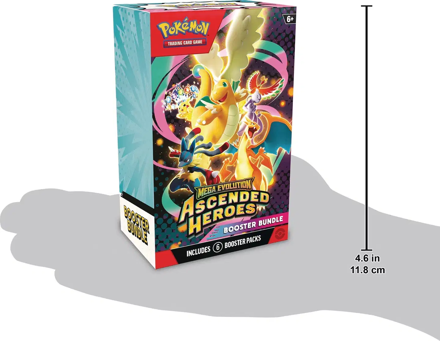 Pokémon TCG keräilykortit ME02.5 Ascended Heroes  Booster Bundle - 3