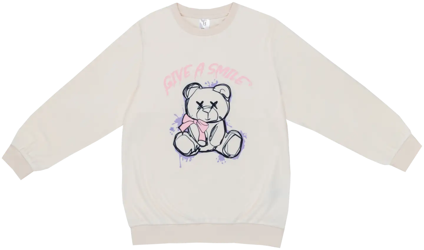 House nuorten collegepusero 23TH292514 - offwhite - 1