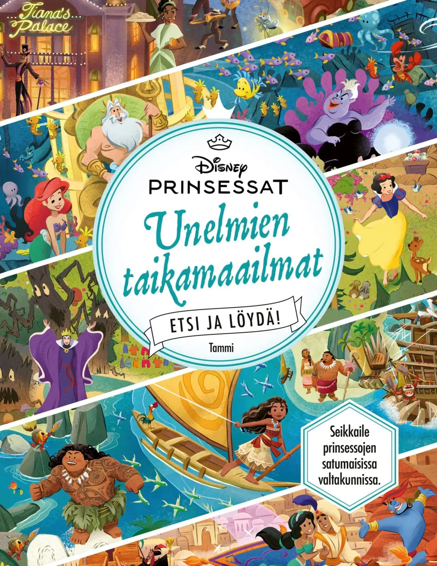 Dryden, Disney Prinsessat.  Unelmien taikamaailmat. Etsi ja löydä!