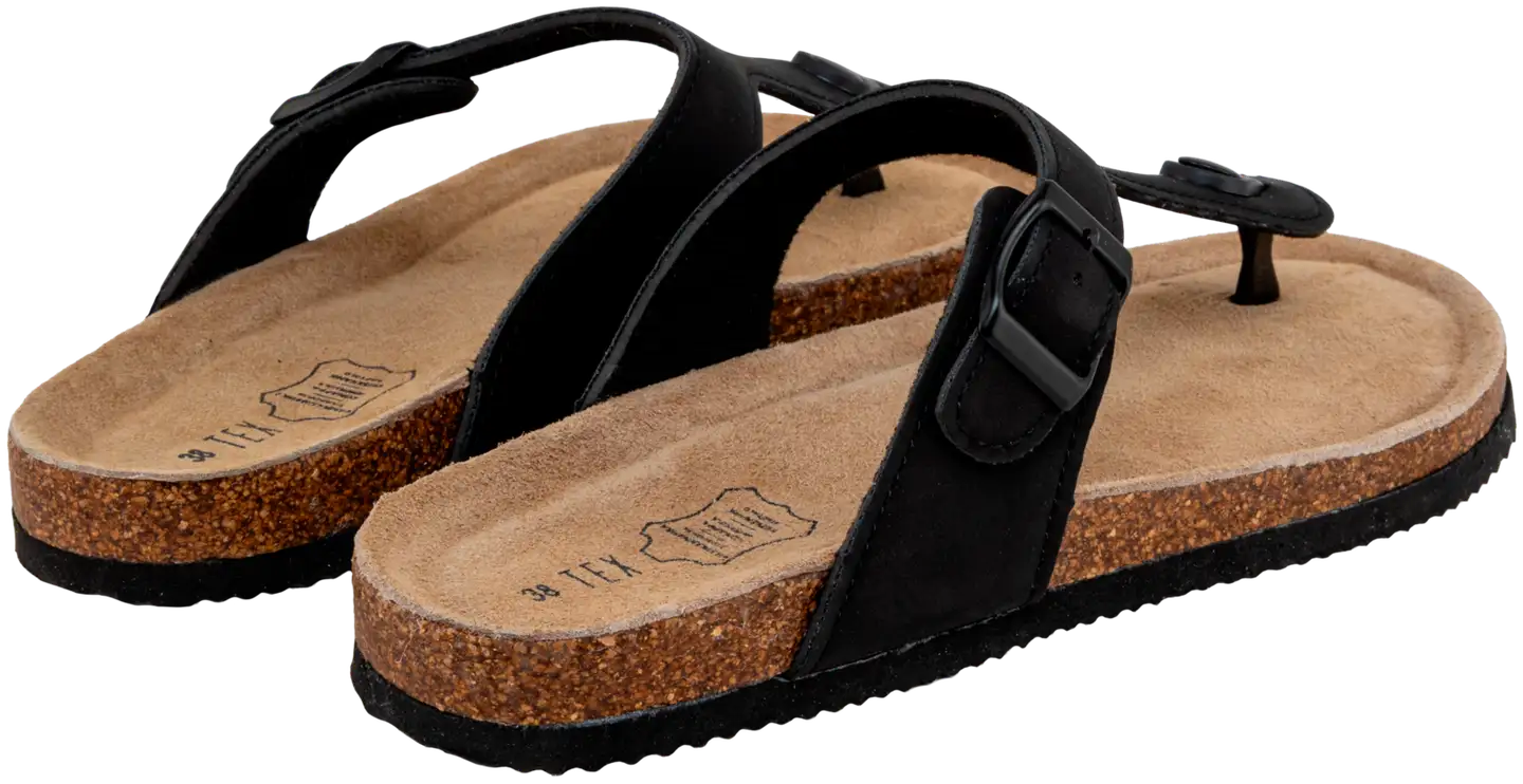 TEX naisten biosandaalit I984520 - BLACK 1 - 2