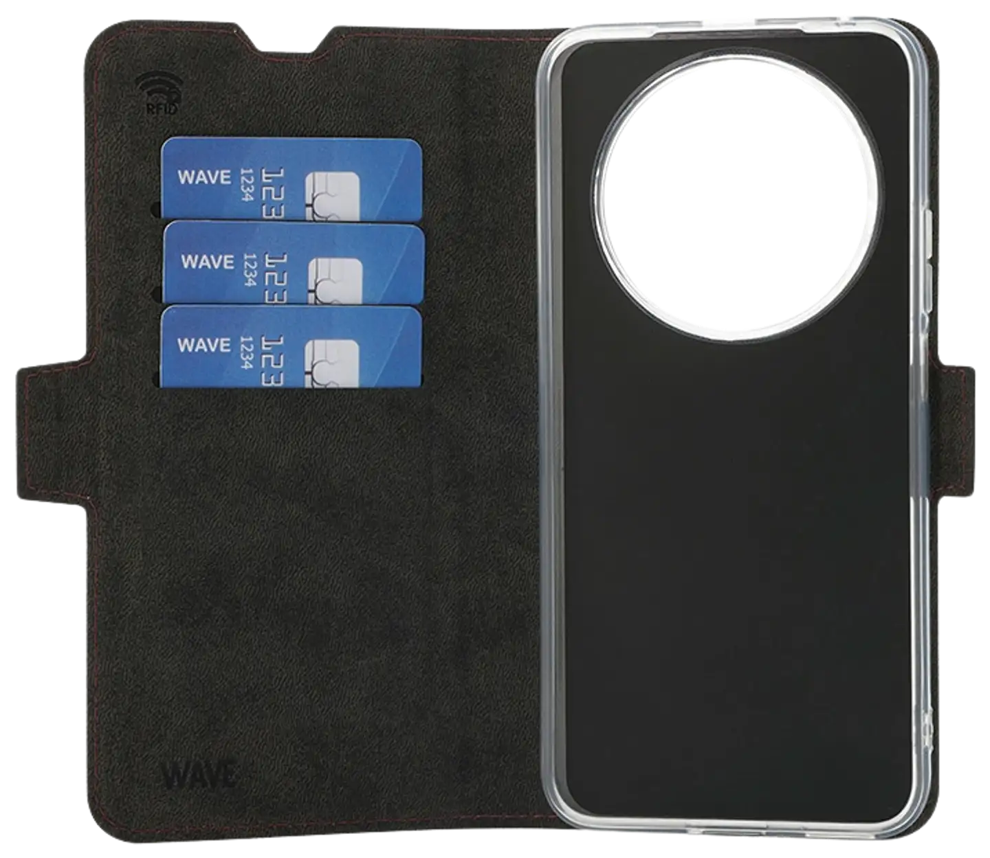 Wave Book Case, Honor Magic8 Lite 5G, Smoky Sangria - 3