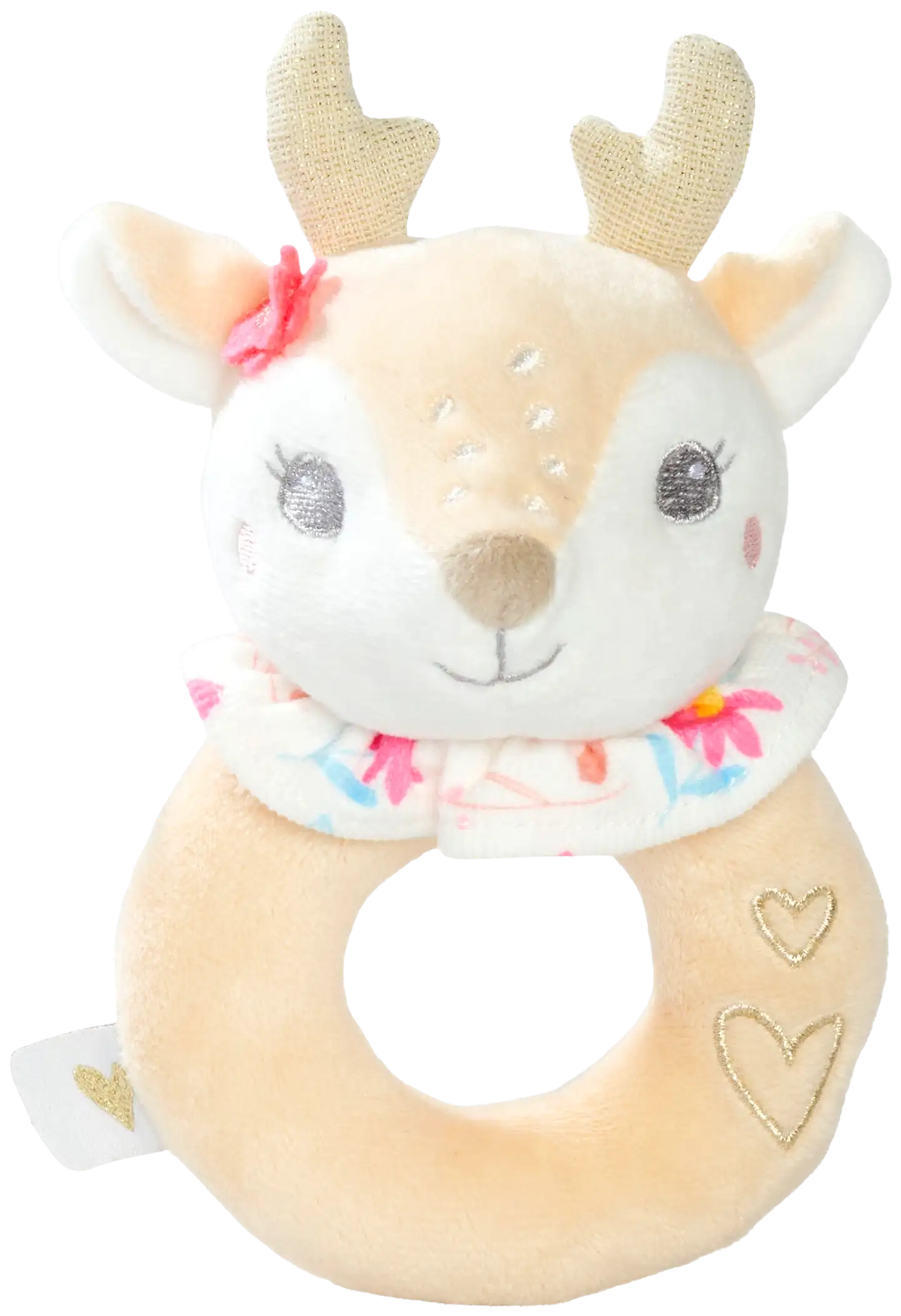 Simba Toys plush - Tyttöpeura, rengashelistinpehmo, 18 cm - 1