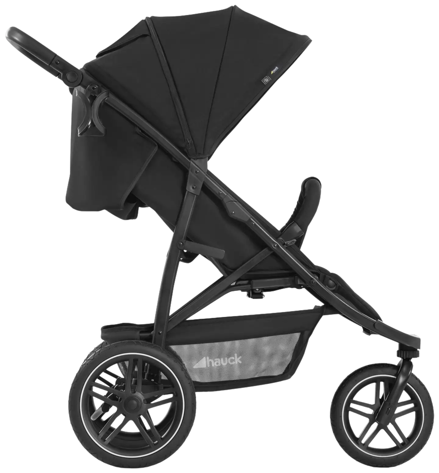 Hauck rattaat Rapid 3R musta - 2
