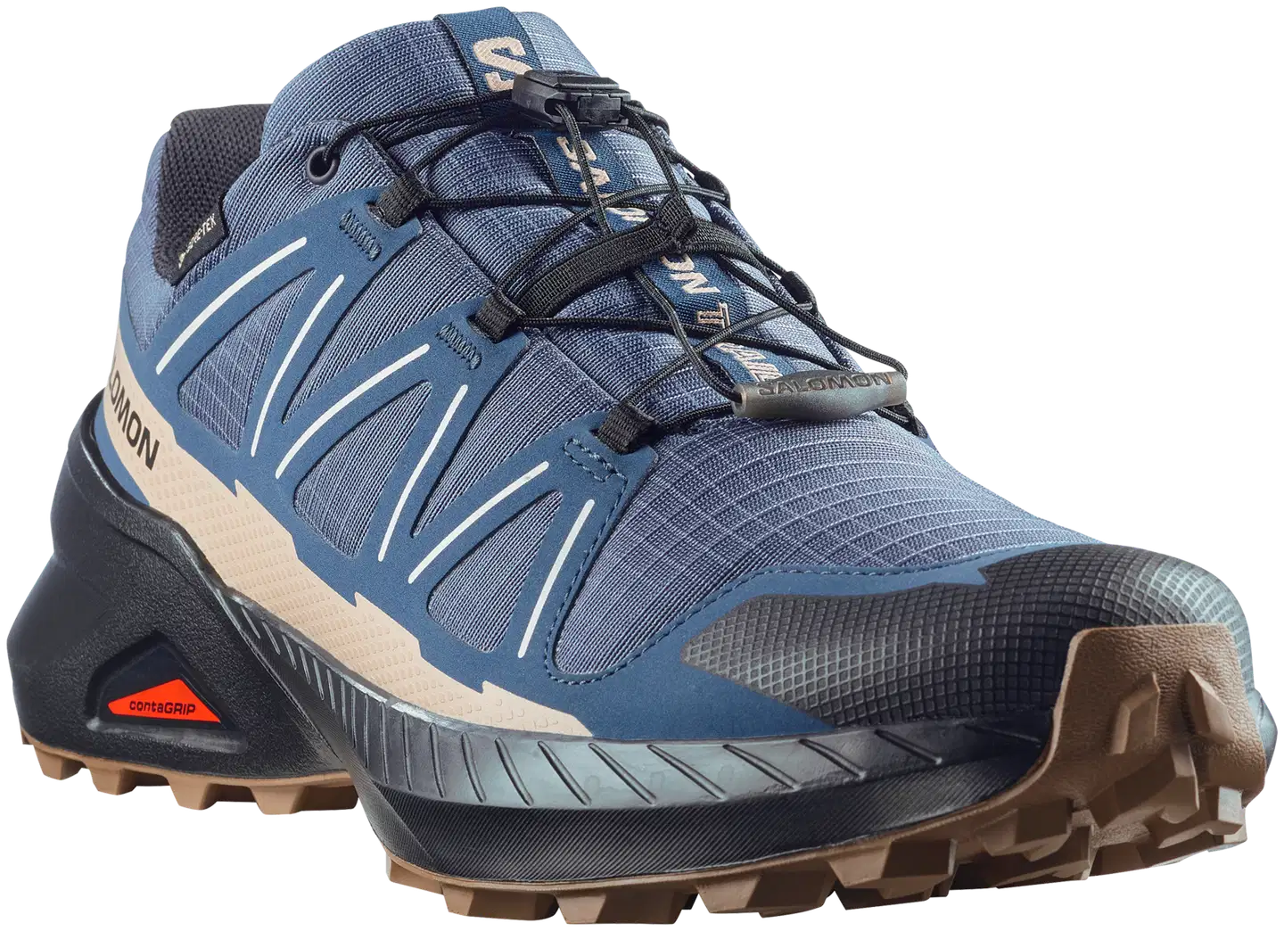 Speedcross peak  GTX, vedenpitävä juoksukenkä - Black/Asphalt/Black - 4