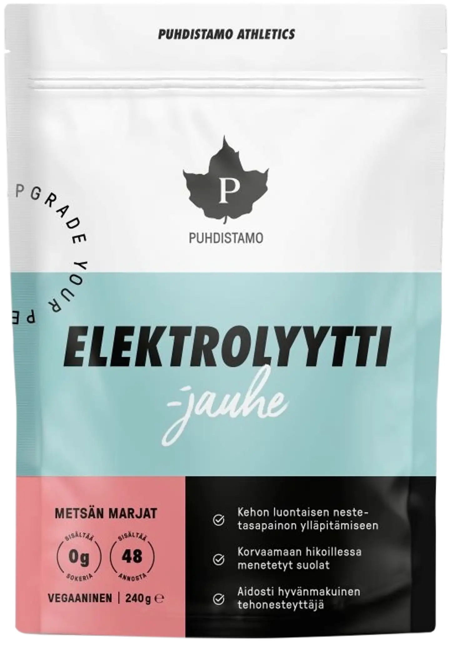 Puhdistamo Elektrolyyttijauhe Metsän marjat 240 g