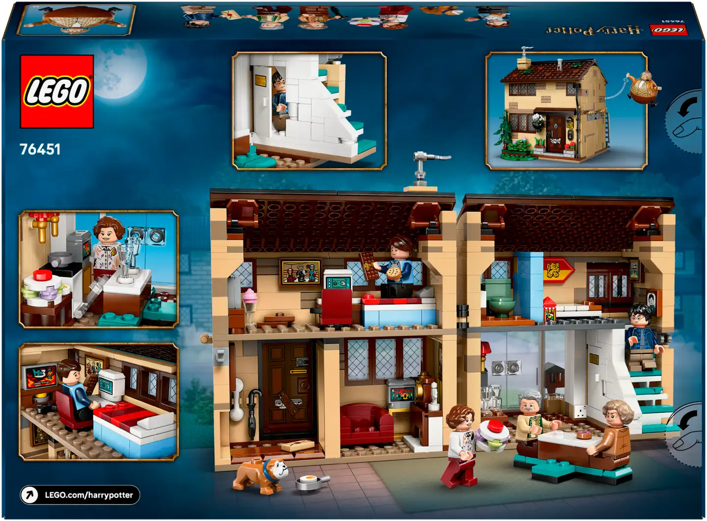 LEGO® Harry Potter TM 76451 Likusteritie: Marge-tädin vierailu - 3