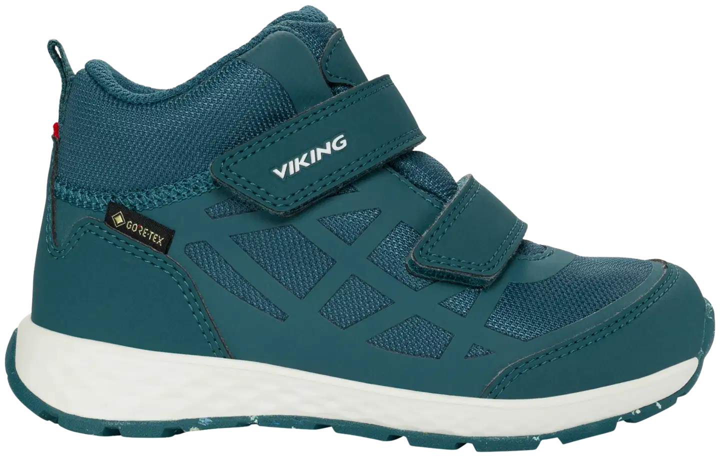 Viking lasten Gore-Tex välikausikenkä Veme Mid - Petrol - 1