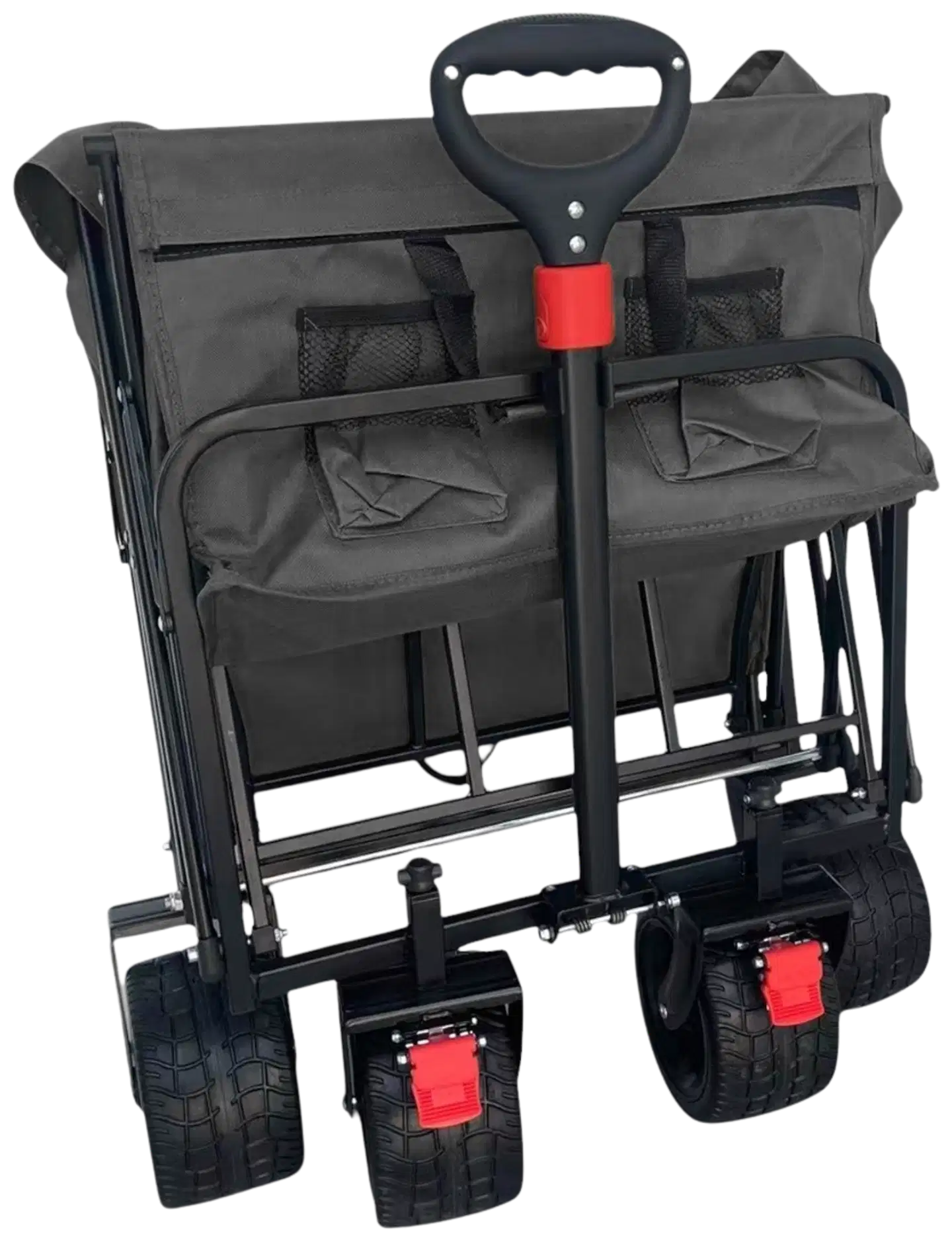 Fornorth puutarhakärry 115x61x105cm 100kg, musta - 7