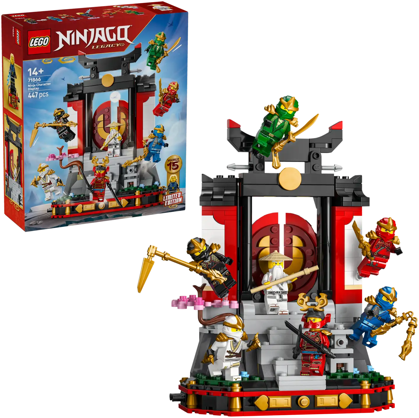 LEGO® Ninjago 71866 Ninjahahmokollaasi – 15-vuotisjuhlamalli - 1