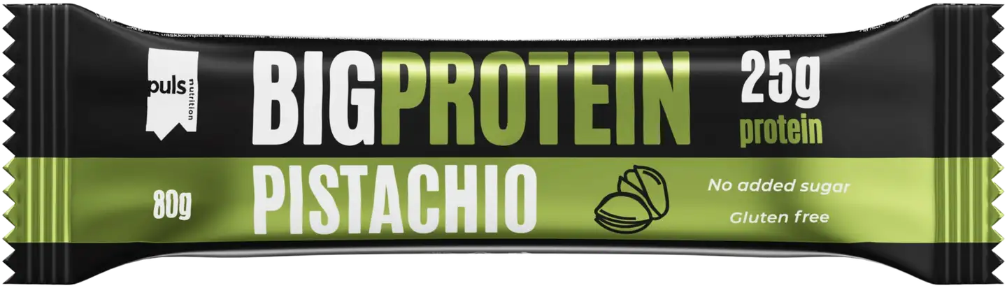 PULS Big protein Pistaasipähkinä proteiinipatukka 80g