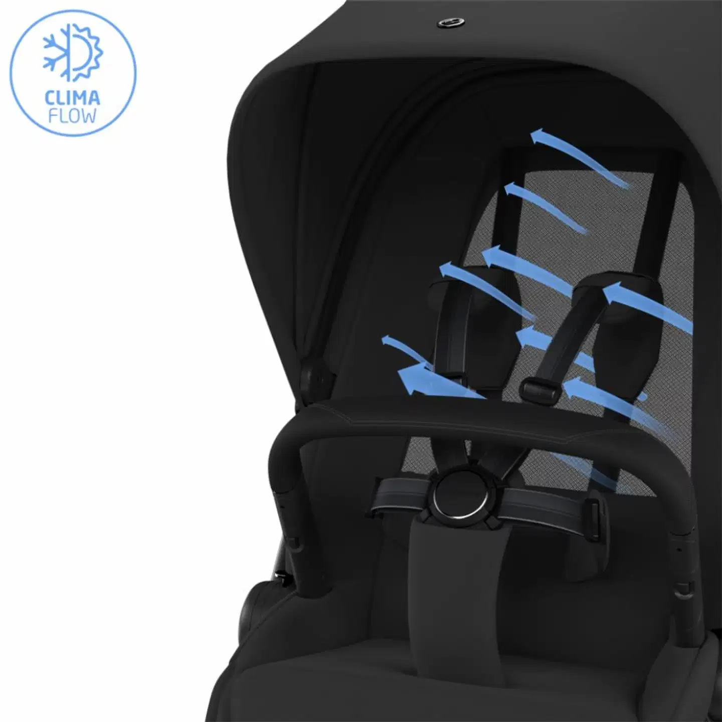 Maxi-Cosi fame Onyx Black rattaat musta - 7
