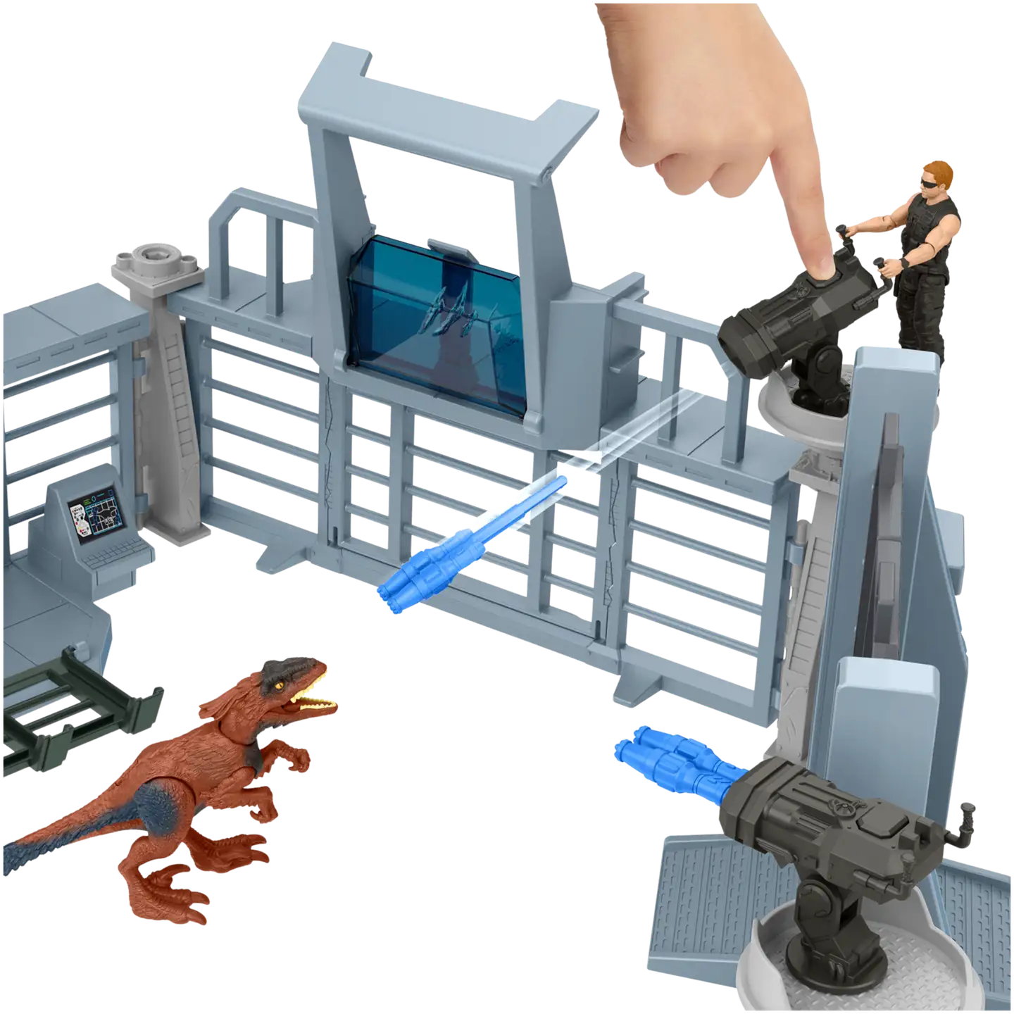 Jurassic World Outpost Chaos Playset Gyh43 - 5