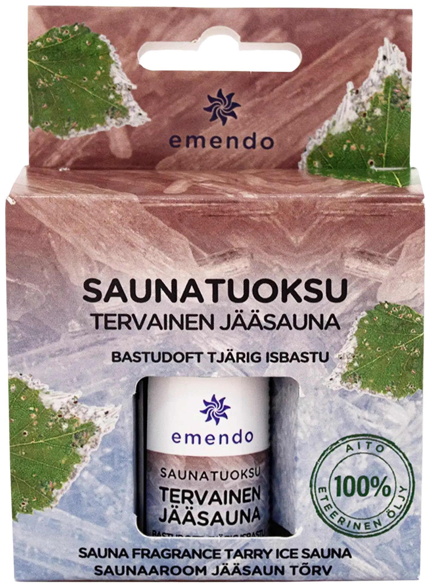 Emendo Saunatuoksu Tervainen Jääsauna 10 ml - 1