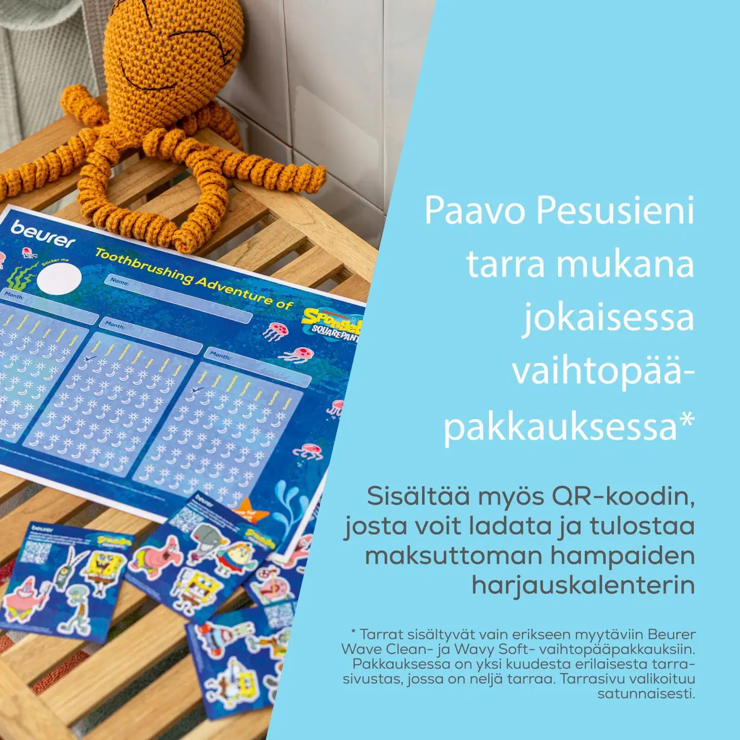 Beurer vaihtoharjapaketti SC11 sähköhammasharjaan +6 vuotiaille - 5