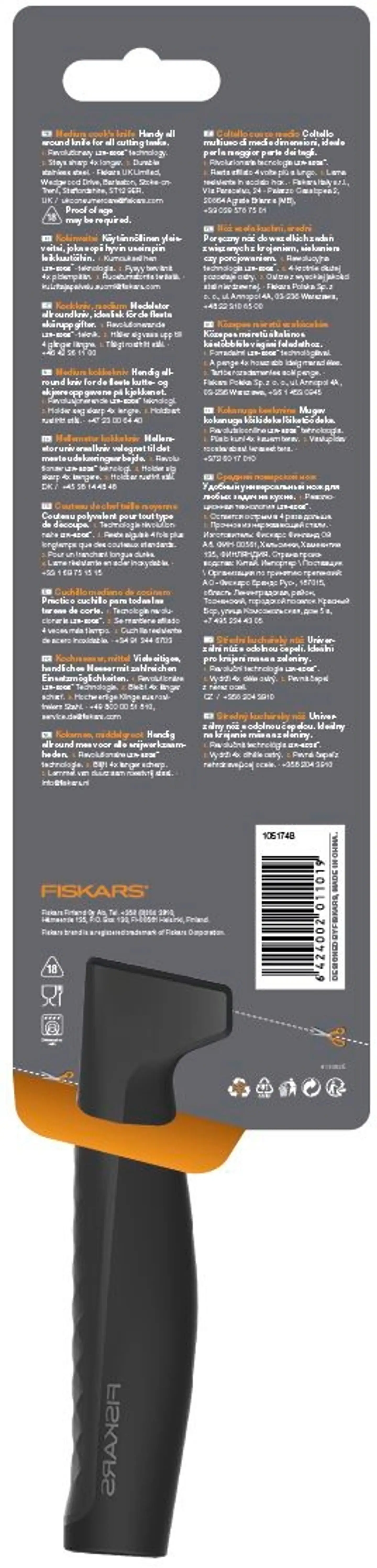 Fiskars Hard Edge Medium kokinveitsi - 4