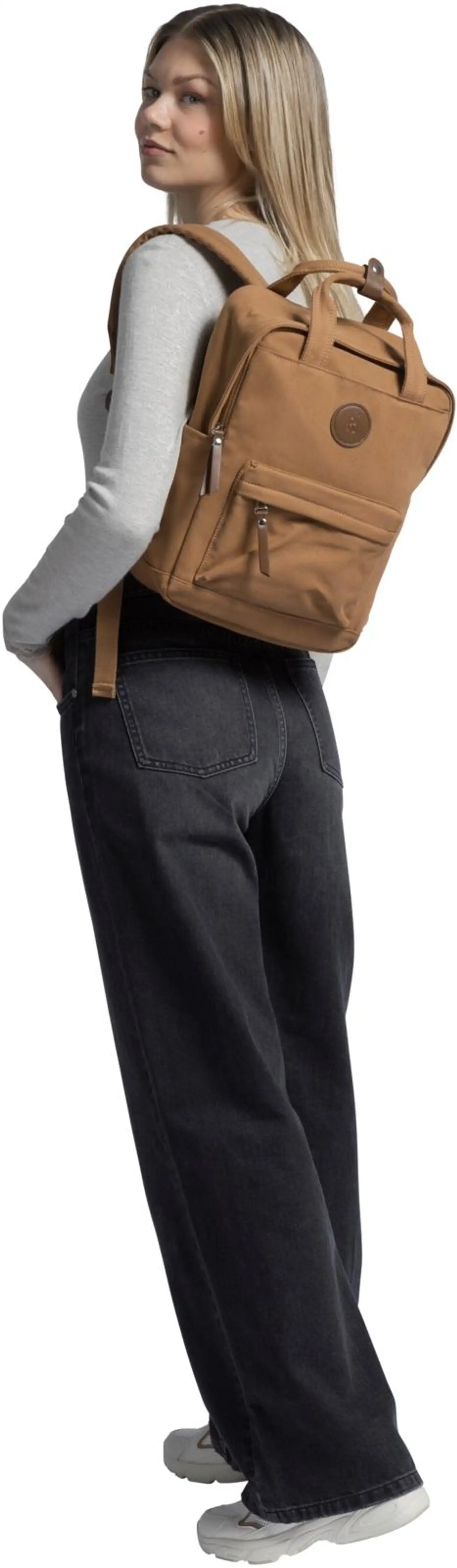 WKLY. naisten farkut wide leg 222W280352 - black denim - 9
