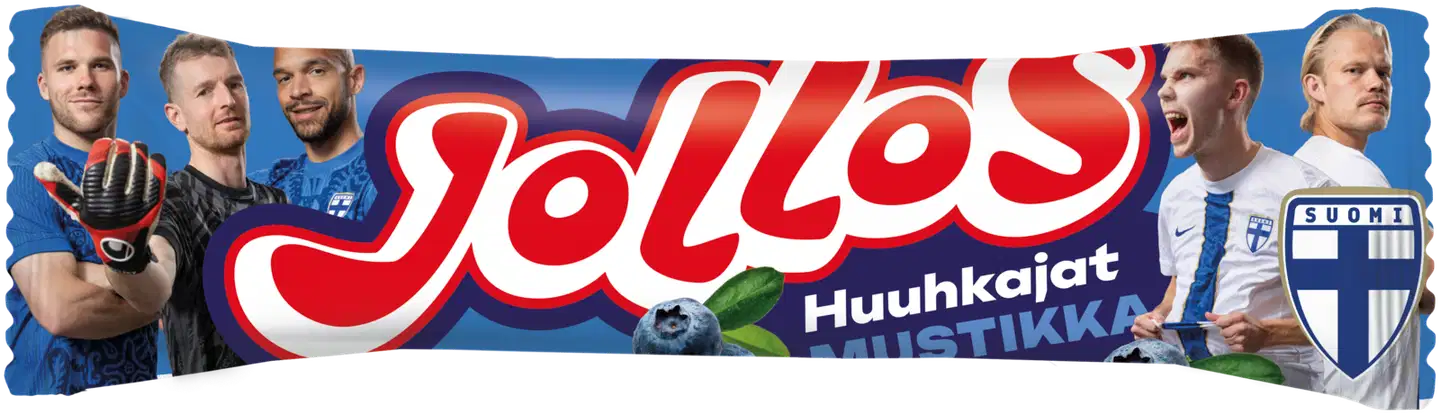 Nosht Jollos Vauhtikarkki 52g Mustikka