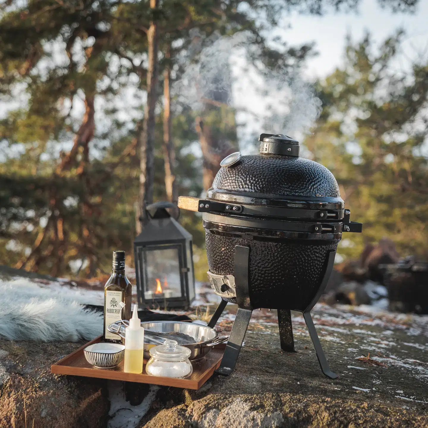 Kamado Sumo Classic Mini hiiligrilli - musta - 11