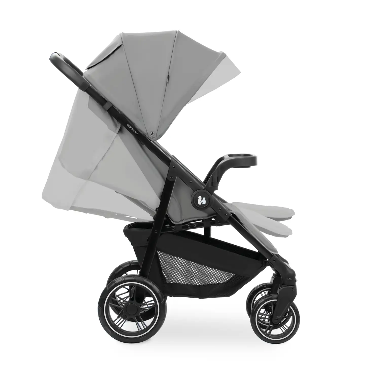Hauck yhdistelmävaunut Shop N Care Travel Set 0-25 kg harmaa - 15